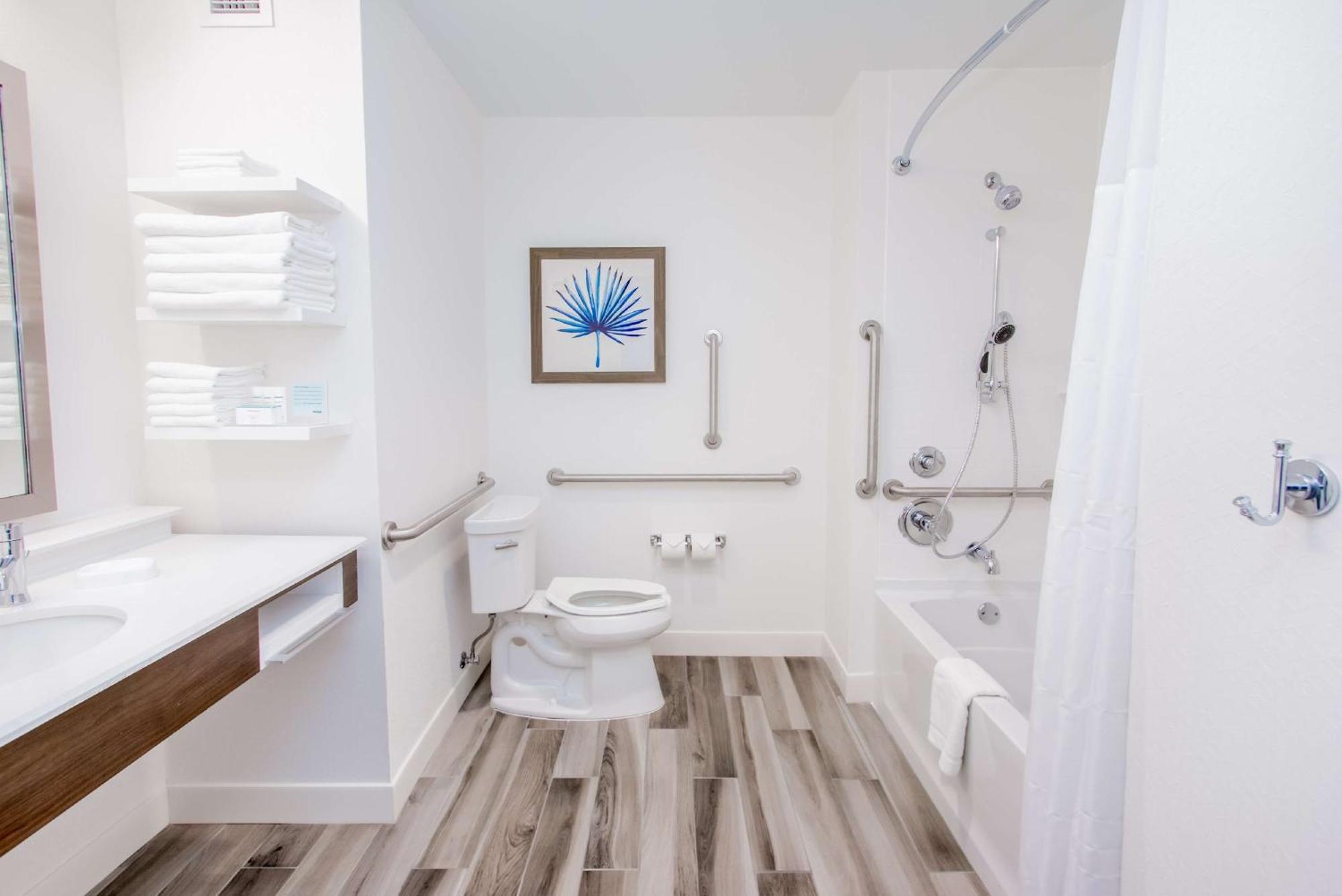 Queen Studio Suite Roll Shower Two Queen Beds Mobility Accessible Non-Smoking