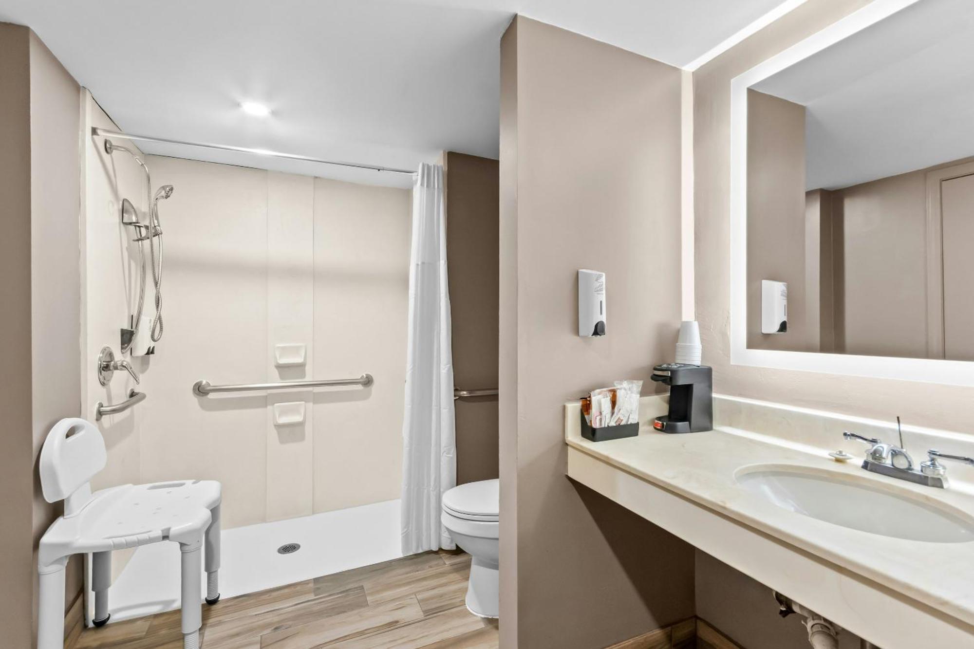 Deluxe King Room Disability Access Roll Shower Non-Smoking